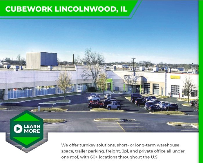 Flexible Office Space at Cubework Lincolnwood with no hidden fees ...